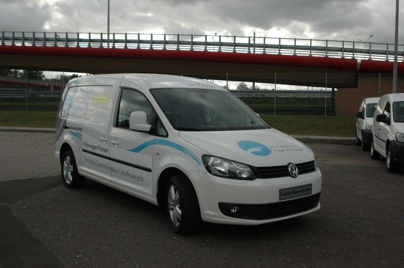 Elektryczny VW Caddy.