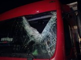 Kierowca z Lublina zginął, bo trzej nieletni rzucili w samochód bryłą lodu