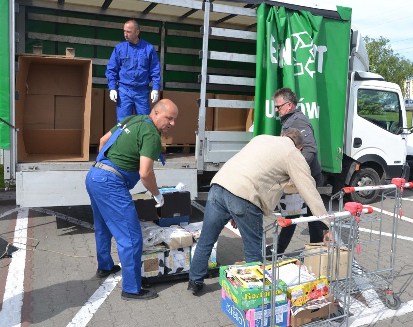 Malbork. Mieszkańcy pozbyli się makulatury i zużytych sprzętów RTV i AGD