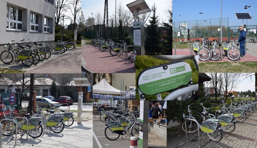 Rowerowe Łódzkie. Które stacje roweru publicznego w Łasku cieszą się największym wzięciem?
