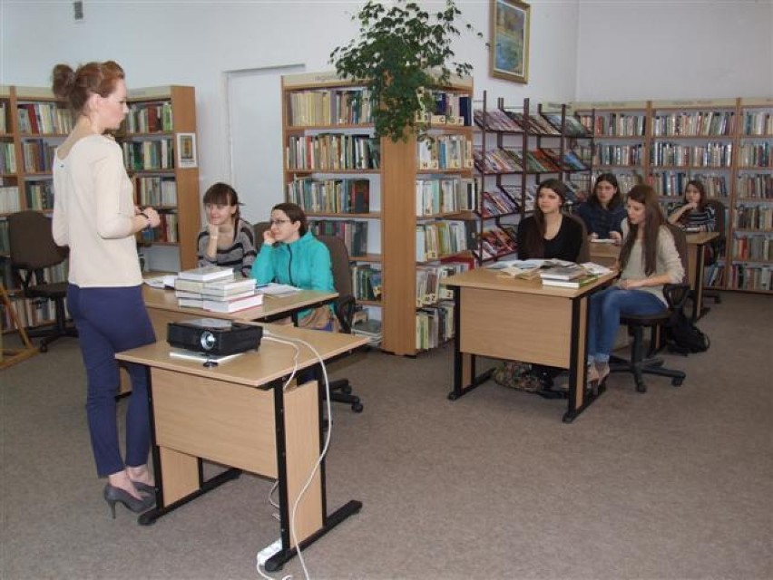 Czytelnia dla dorosłych - warsztaty bibliograficzne dla maturzystów
