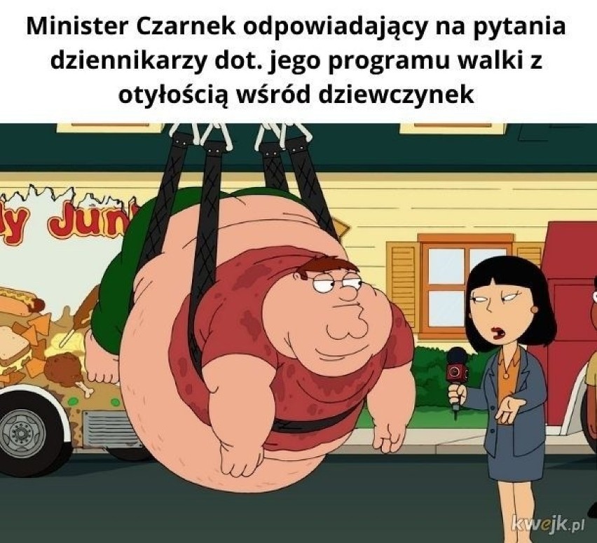 Minister Czarnek zapowiada walkę z otyłością u dzieci...