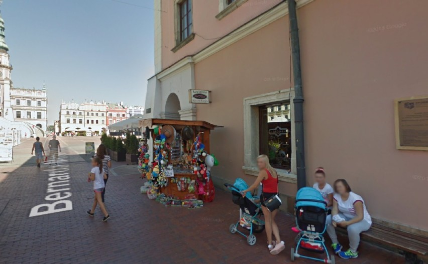 Kamery Google Street View w Zamościu