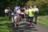 Parkrun Katowice. Charytatywny bieg dla Domu Aniołów Stróżow w Parku Kościuszki "Biegnij dla Aniołów"