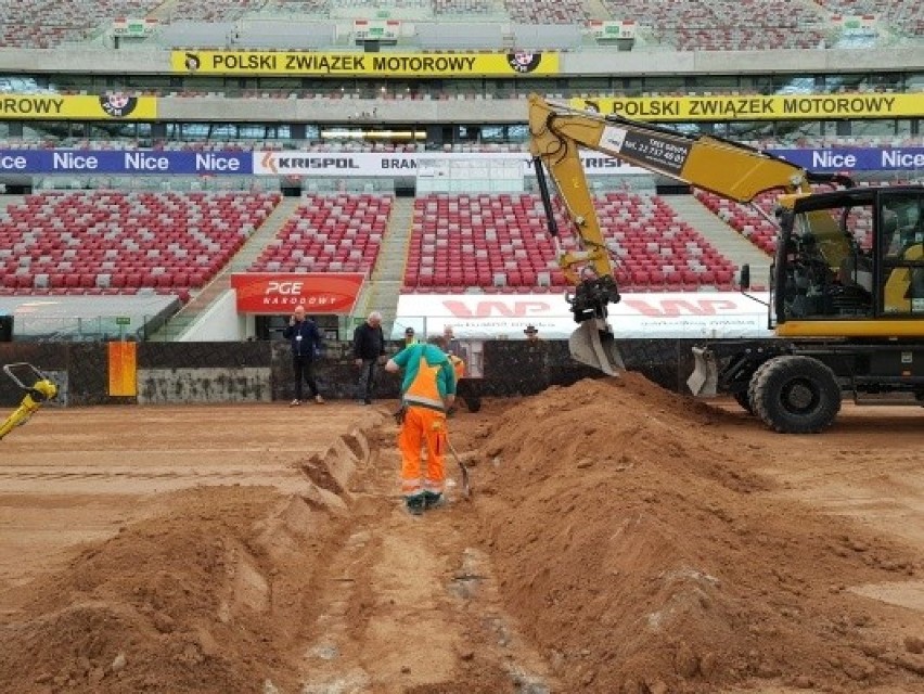 Grand Prix na żużlu 2019. Tor na PGE Narodowym już gotowy.