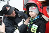Wizyta strażaków z JRG Złotów u Krystianka Rutkowskiego i jego przyjaciół [FOTO, WIDEO]