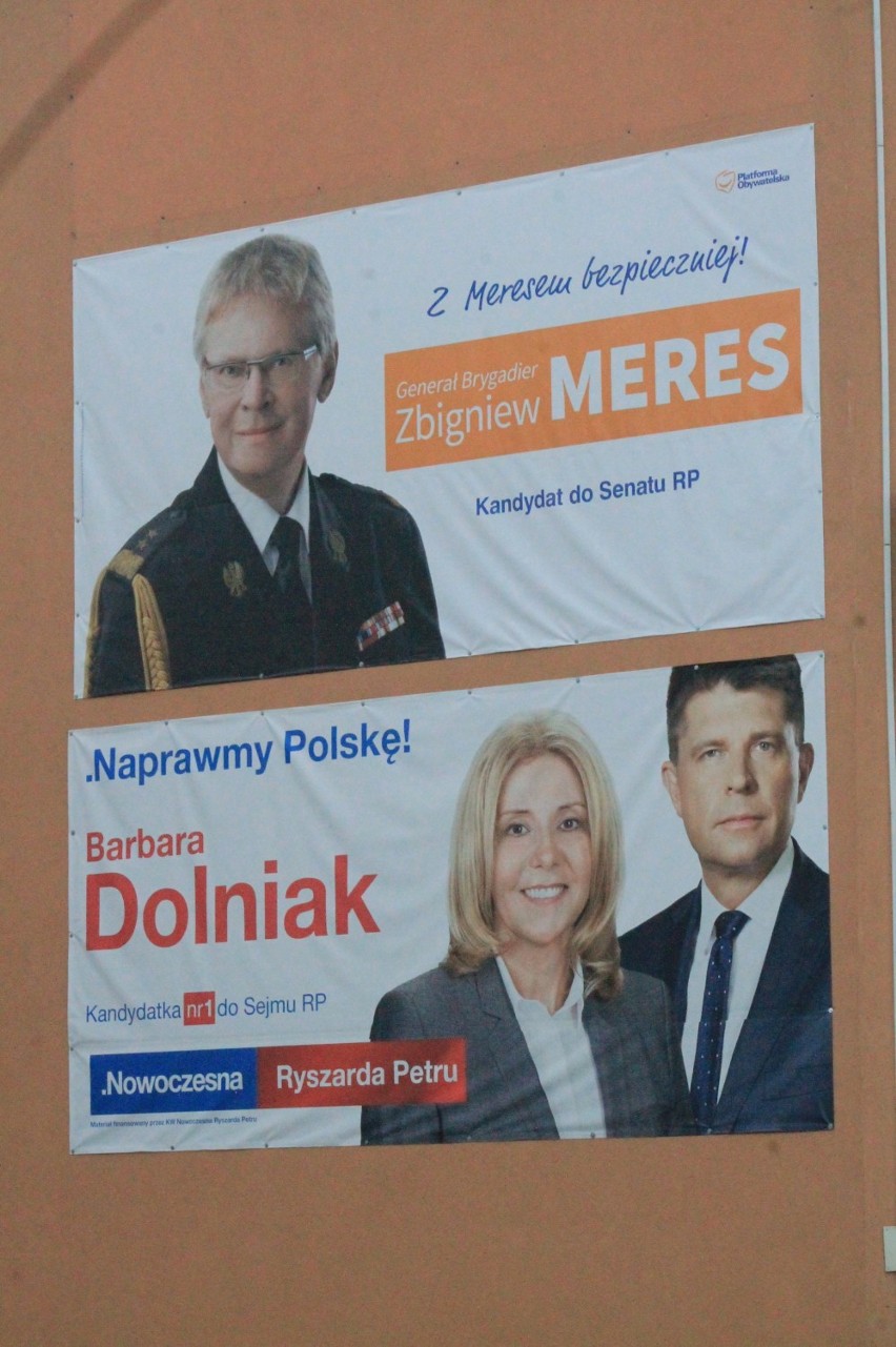 Zawiercie opanowane przez plakaty wyborcze [FOTO]