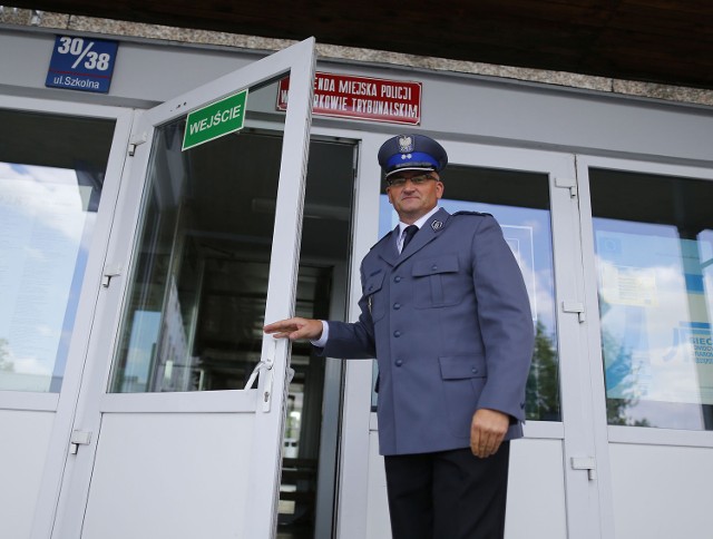 Mł. insp. Dariusz Walichnowski od lipca kieruje komendą policji w Piotrkowie
