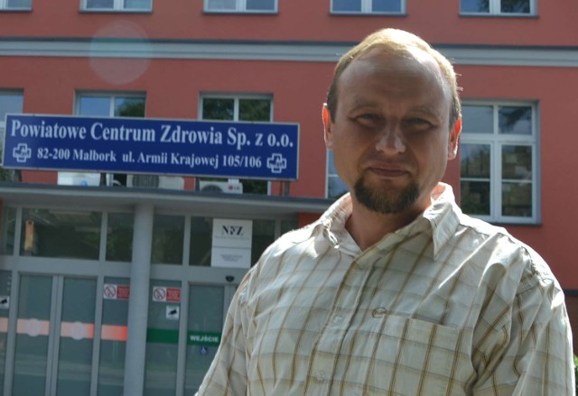 Artur Piotrowicz, nowy dyrektor szpitala w Malborku