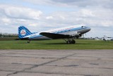Latający zabytkowy Douglas DC-3 przyleciał do Warszawy