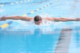 Młodzi puławianie zmierzyli się Konradem Czerniakiem w basenie (ZDJĘCIA)