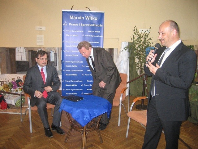 Ziobro, Wojciechowski i Witko spotkali się z mieszkańcami Tomaszowa