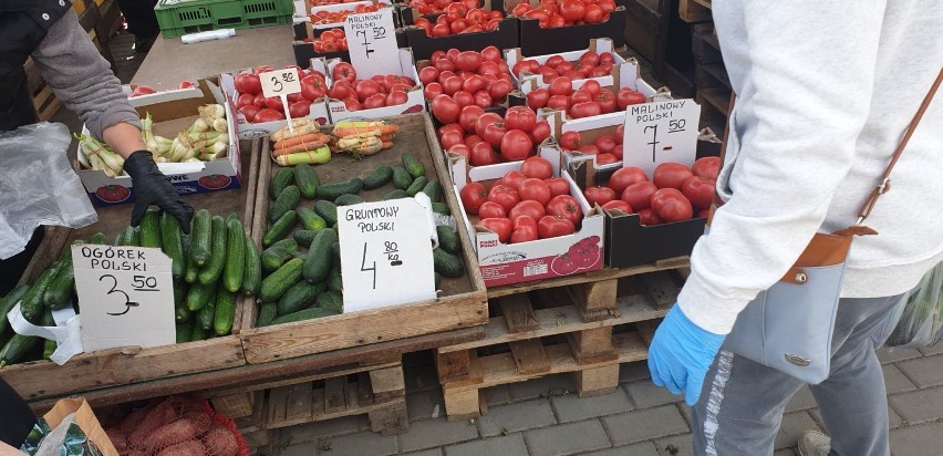 Niespodzianki na targowisku. Jakie ceny warzyw i owoców na rynku w Bełchatowie [ZDJĘCIA]