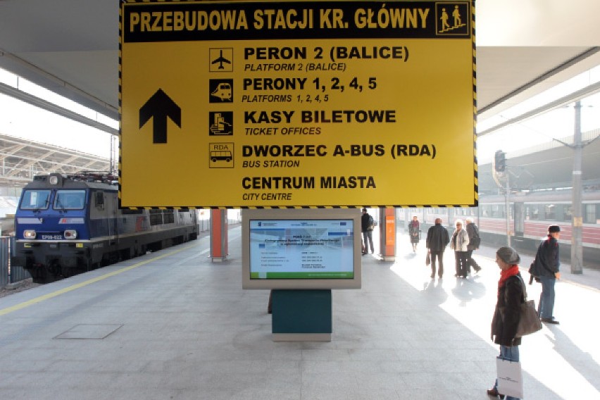 Modernizowany Dworzec Główny w Krakowie będzie również ...