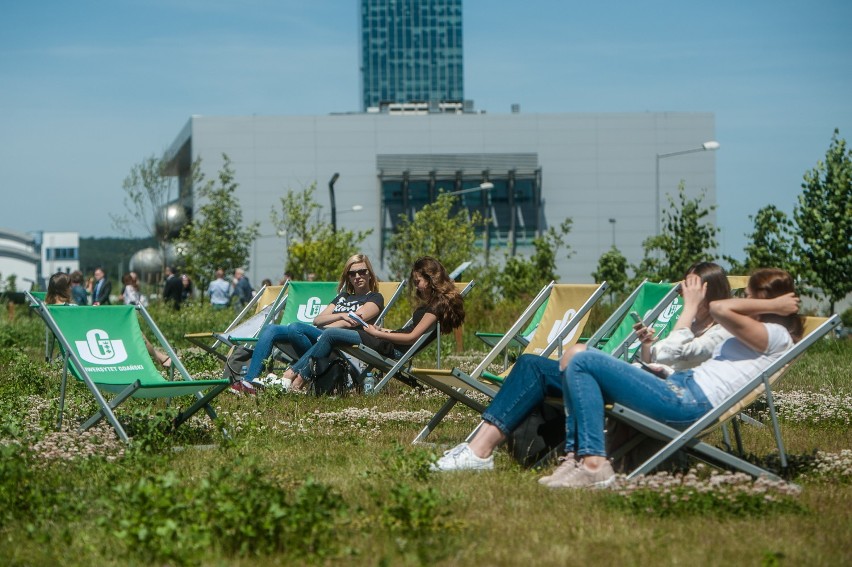 EkoPark na terenie Uniwersytetu Gdańskiego - miejsce relaksu...