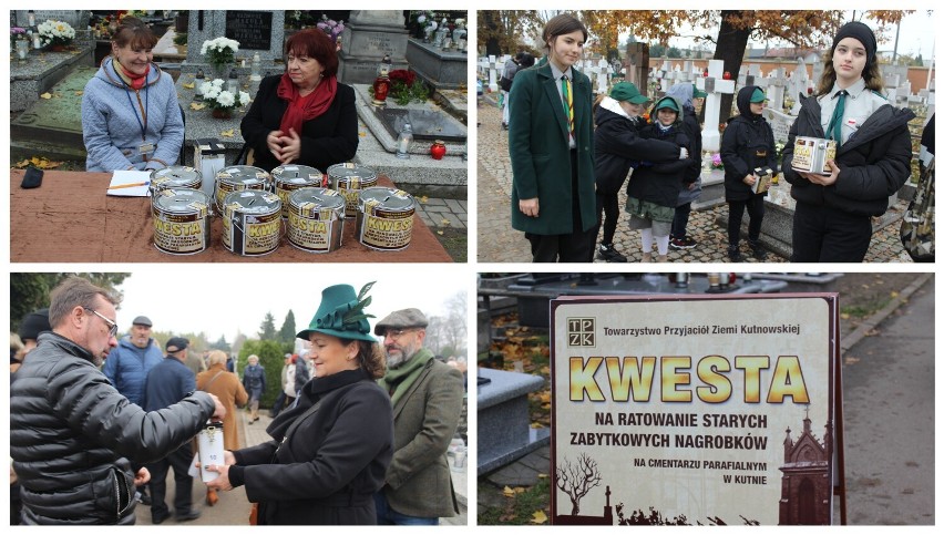 Zebrane środki pieniężne posłużą na uratowanie starych nagrobków, które wymagają pilnych prac remontowych i konserwatorskich na cmentarzu parafialnym w Kutnie i Krośniewicach