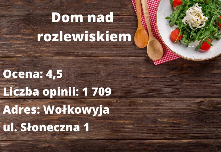 Najlepsze restauracje i lokale gastronomiczne w Bieszczadach według użytkowników Google [LISTA]