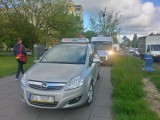 Taksówkarz potrącił rowerzystkę na Wielkopolskiej w Łodzi