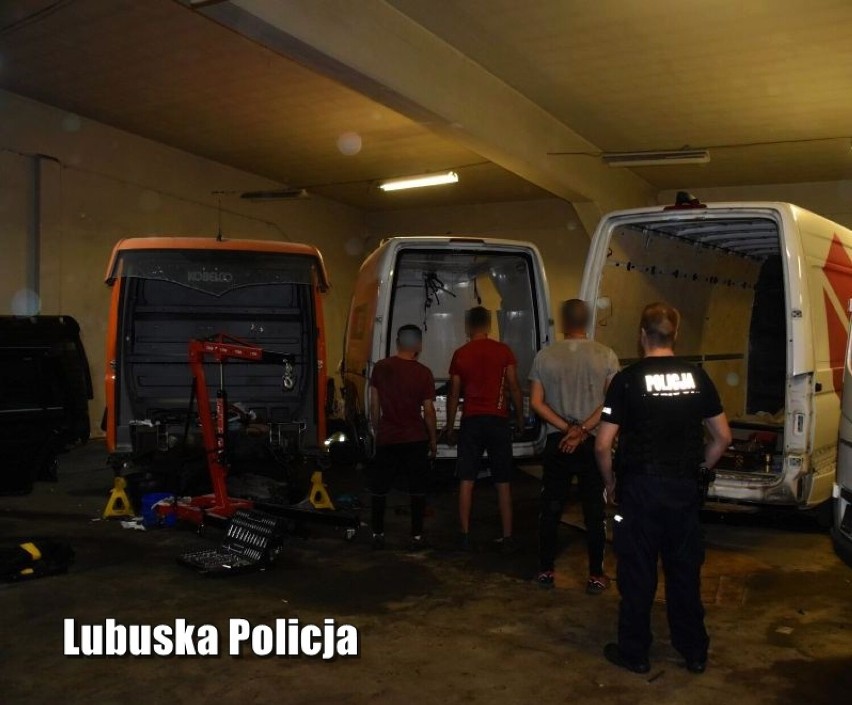 Policjanci zlikwidowali złodziejską dziuplę pod Żaganiem