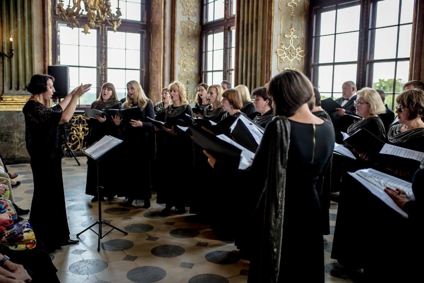 Koncert chóru DERMĖ z Litwy w zamku Książ
