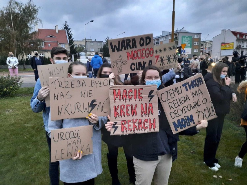 Protest kobiet w Kaliszu