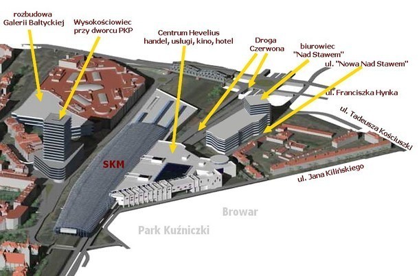 Centrum Wrzeszcza w rękach Adamowicza. Ostatni dzień zgłaszania uwag do planu okolic dworca PKP