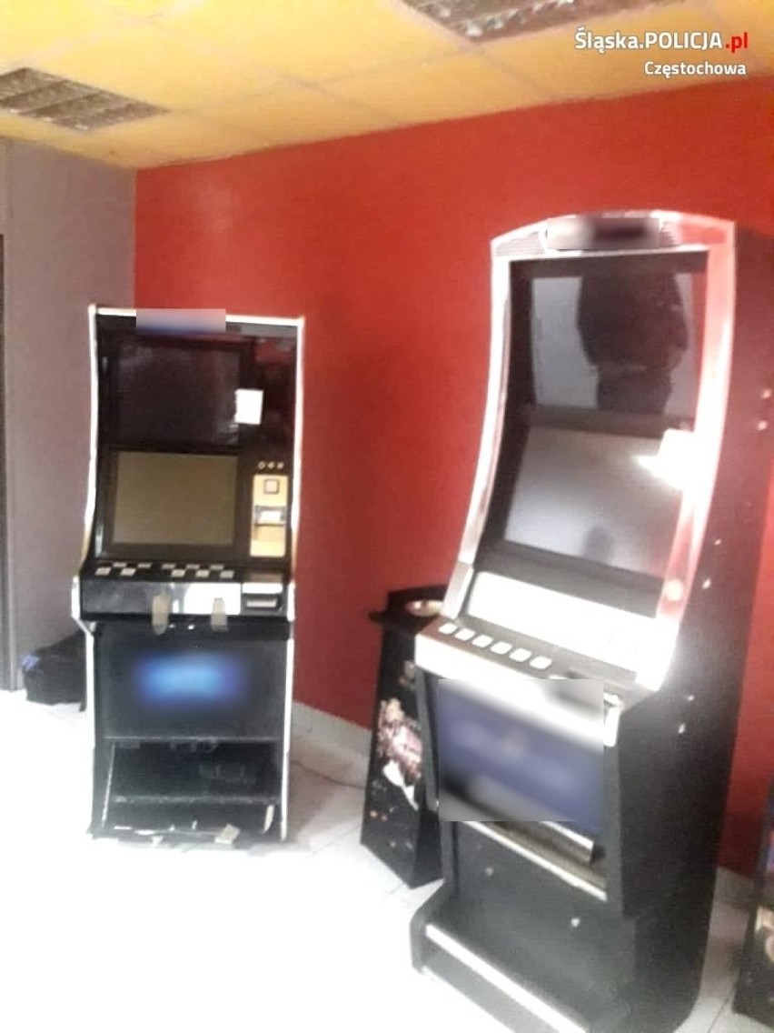 Nielegalne automaty do gier w Koniecpolu