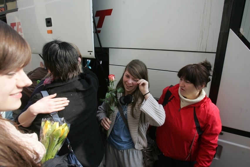 Tarnogórski zespoł TESS przyleciał już z Japonii do Polski [WIDEO]