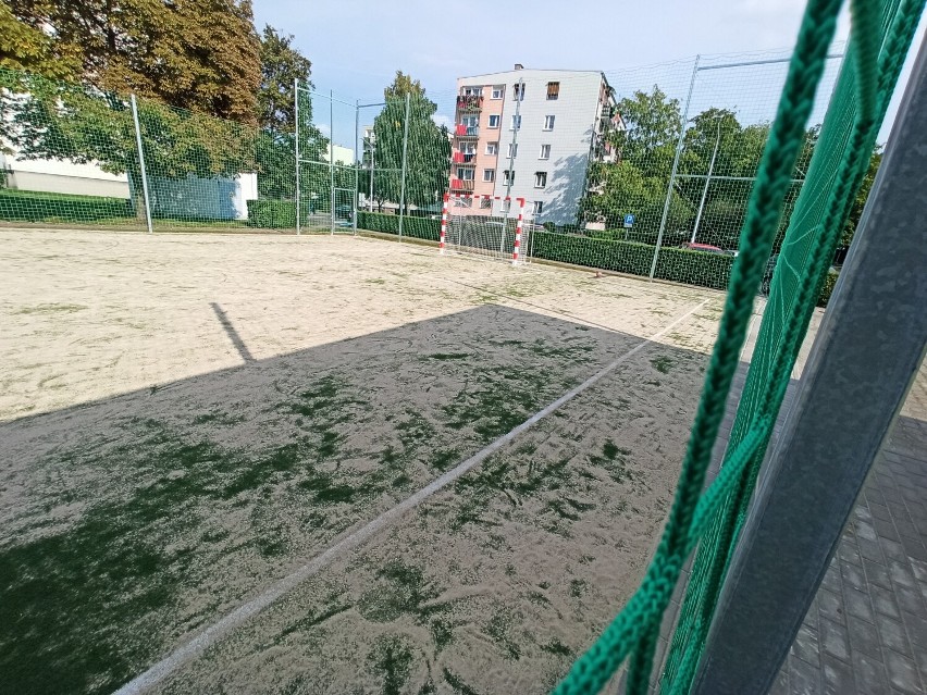 Nowe boisko na osiedlu Westerplatte w Rawiczu