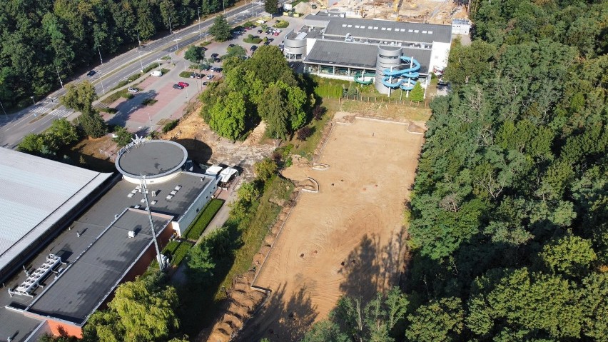 Przy Słowiance w Gorzowie powstaje nowy parking.