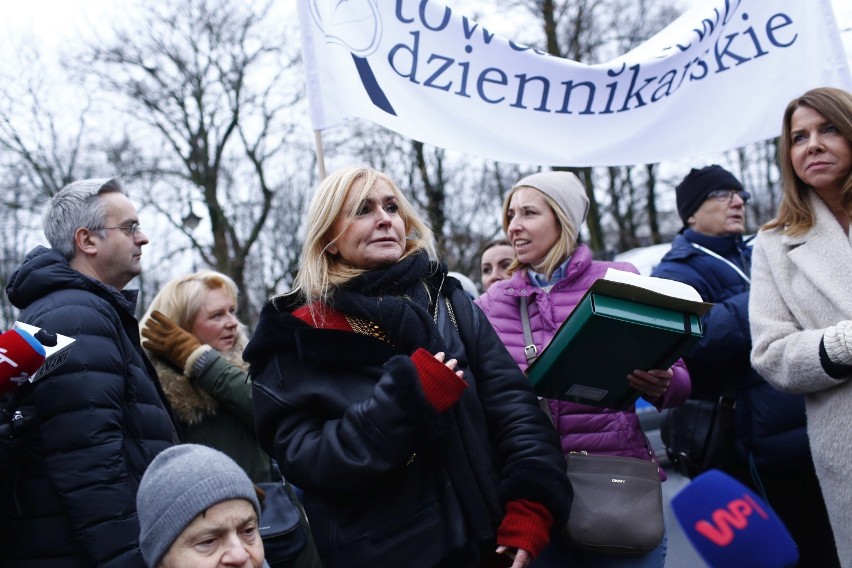 Protest dziennikarzy: Dzień bez polityków