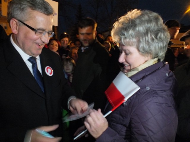 Prezydent Bronisław Komorowski odwiedził Annopol