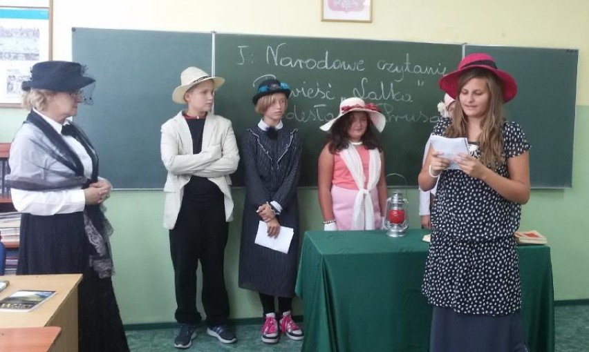 Narodowe czytanie 2016: "Lalka" w Gimnazjum nr 6 w Bykowinie