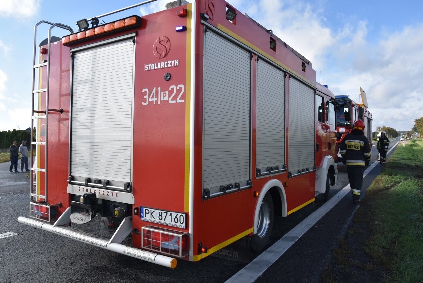 Wypadek między Kościelną Wsią a Kucharami