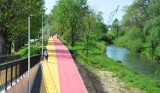 Wzdłuż Wisłoka w Krośnie powstała alejka spacerowo-rowerowa ze strefami rekreacji [ZDJĘCIA]