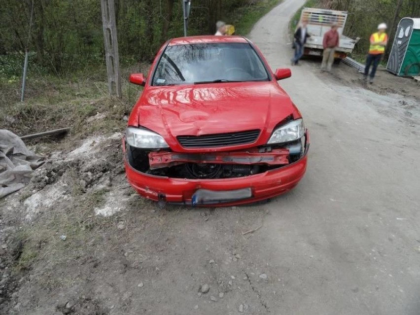 Wypadek w Librantowej: zderzyły się dwa samochody [ZDJĘCIA]