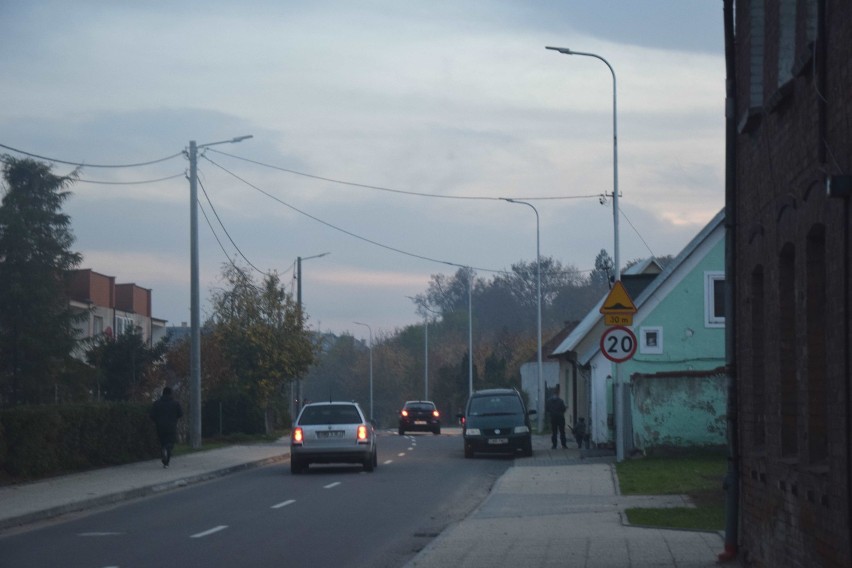 Malbork. Ulica Słowackiego po przebudowie [ZDJĘCIA]. Prace się skończyły, trwają odbiory