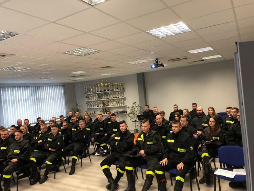 Szkolenia podstawowe strażaków OSP z powiatu wolsztyńskiego