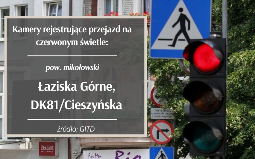 W tych miejscach w Śląskiem kamery rejestrują wjazd na czerwonym świetle! Oto LISTA lokalizacji rejestratorów