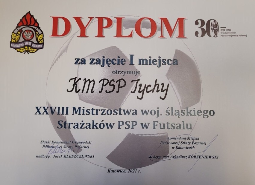 XXVIII Mistrzostwa woj. śląskiego Strażaków PSP w futsalu o...
