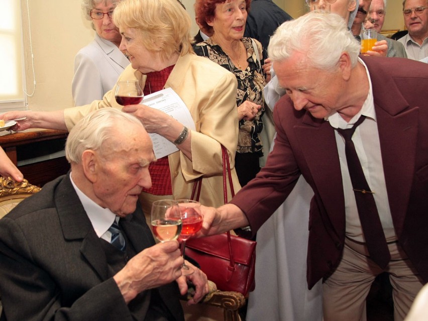 Czesław Czachnitowski, honorowy obywatel Grudziądza kończy 99 lat