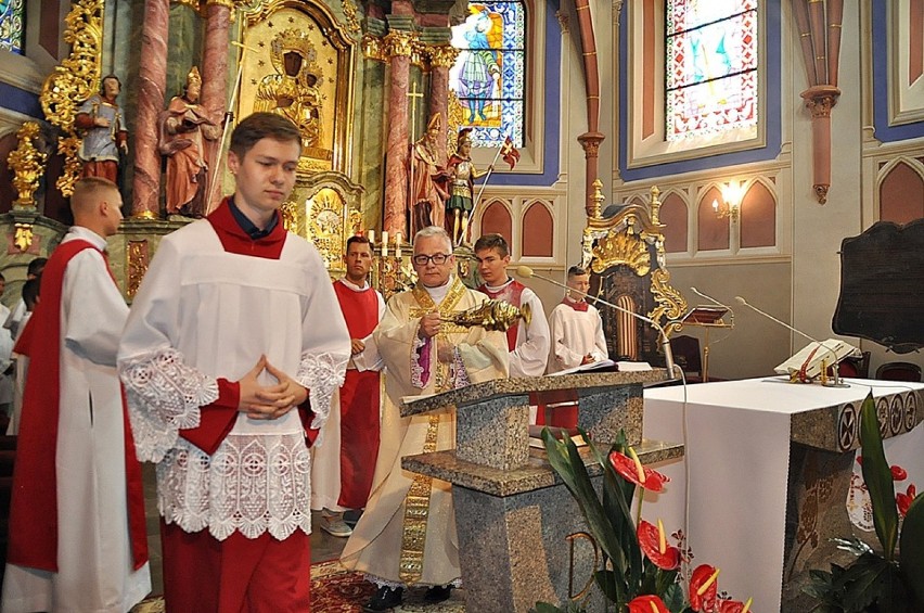 Boże Ciało w Uniejowie i Komunia Święta Rocznicowa