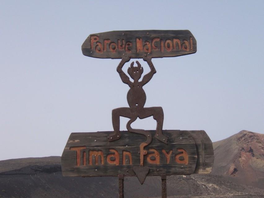 El Diabolo, symbol parku wulkanicznego Timanfaya