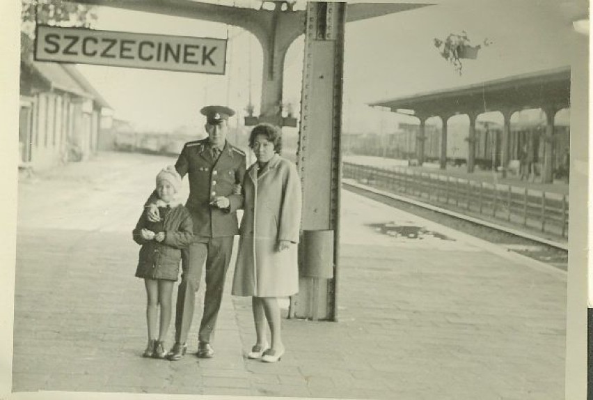 Rosjanie na dworcu kolejowym w Szczecinku. Tak było... [zdjęcia]