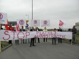 STOP płatnym autostradom - protestowali przy A4 (ZDJĘCIA)