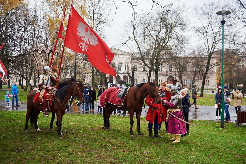 Święto Niepodległości: Lublin uczcił niepodległą Polskę