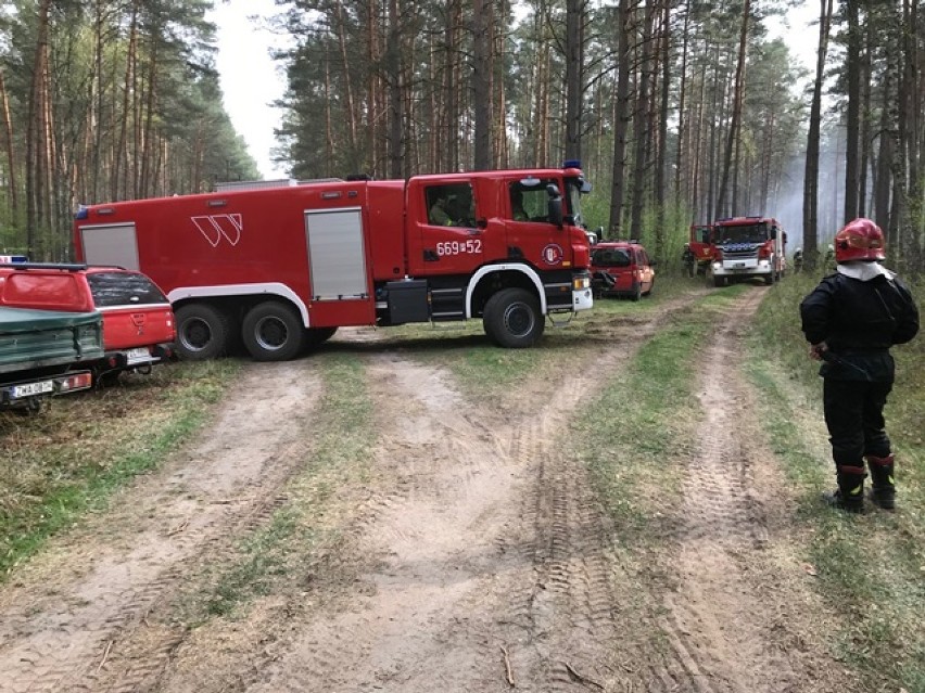 Działania Straży Pożarnej  na zdarzenia atmosferyczne z wtorku 23 kwietnia