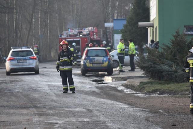 Trwa akcja gaśnicza w Żorach