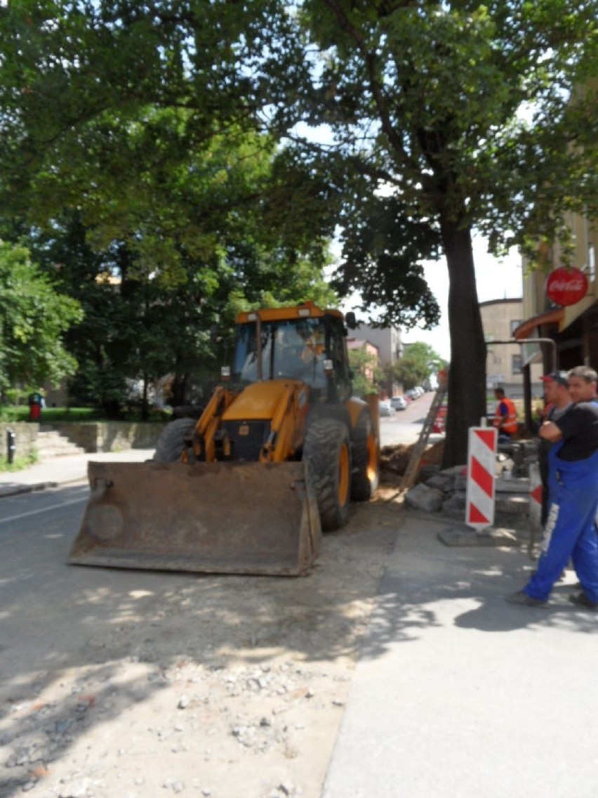 Trwa remont kanalizacji na ul. Brudnioka w Rybniku