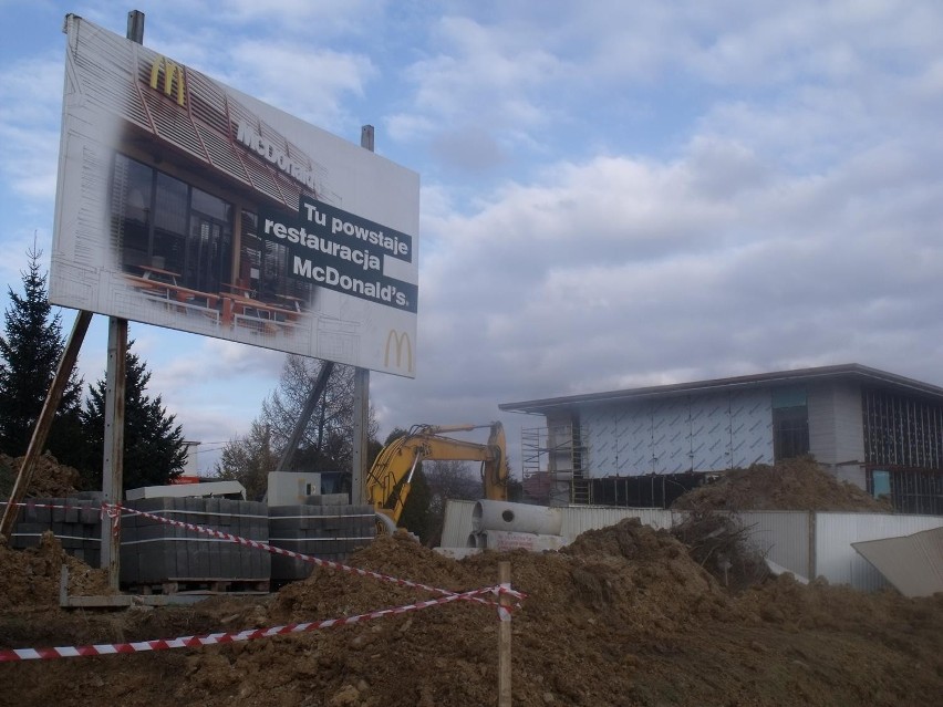 McDonald's w Żywcu. Zbliża się otwarcie McDonald's w Żywcu [ZDJĘCIA]